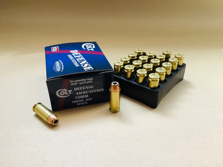 Buy 10MM 180GR Colt Defense Ammunition JHP 20RDS Online
