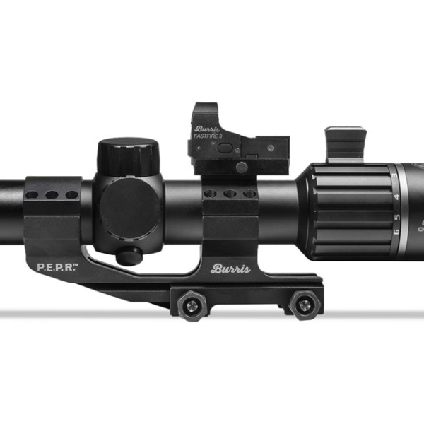 Burris RT6 Rifle Scope 30mm Tube 1-6x 24mm Illuminated Ballistic AR Reticle Matte Black with FastFire III and P.E.P.R. Mount