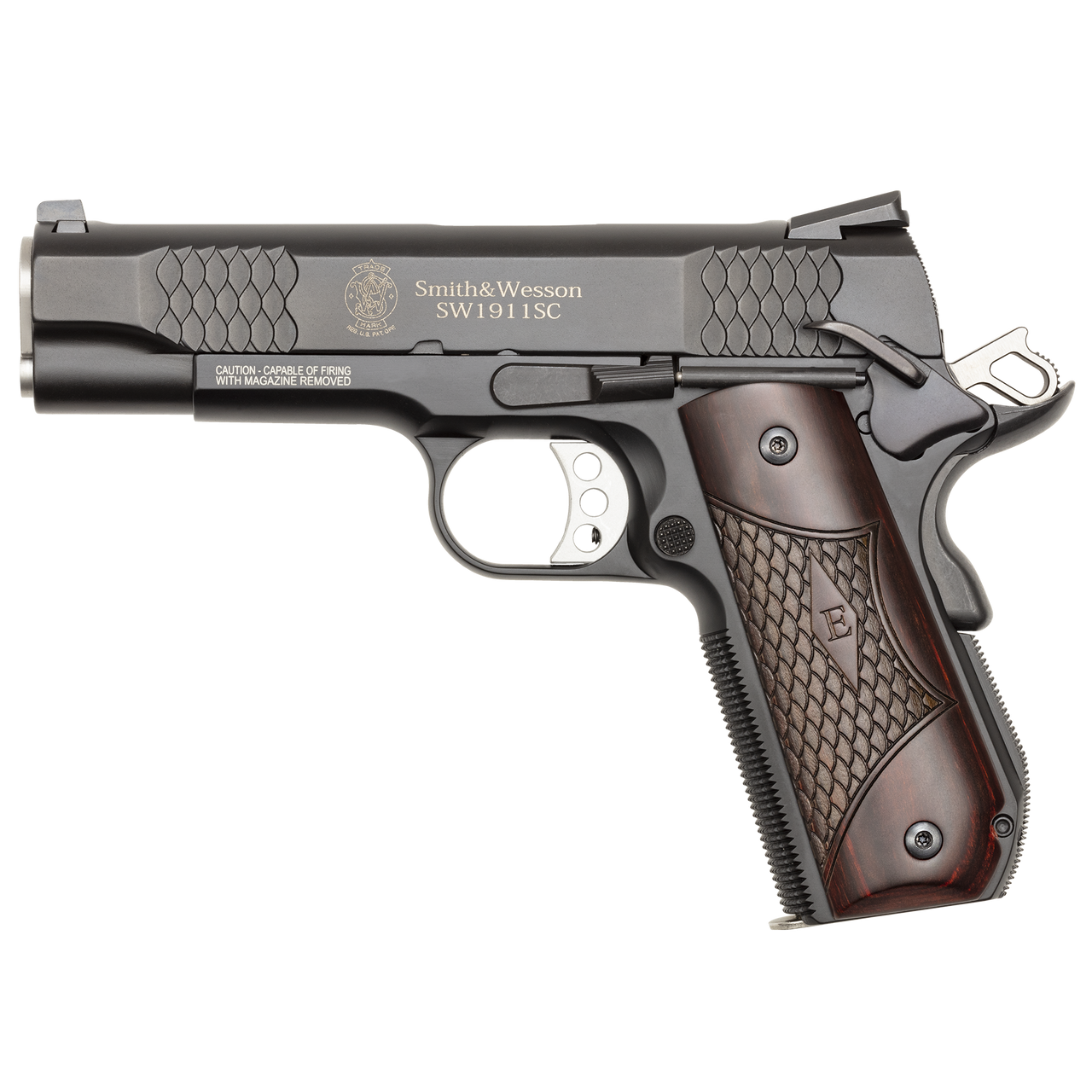 Buy Smith & Wesson SW1911SC E-Series Round Butt Scandium Frame Pistol Online