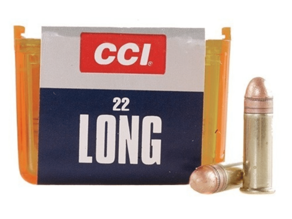 CCI Ammunition 22 Long 29 Grain Copper Plated Lead Round Nose