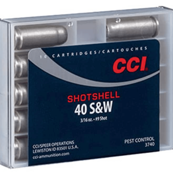 CCI Shotshell Ammunition 40 S&W 88 Grains #9 Shot