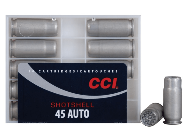 CCI Shotshell Ammunition 45 ACP 120 Grains #9 Shot
