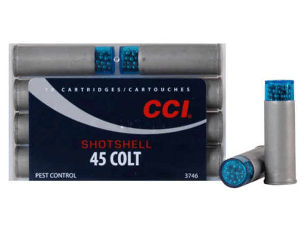 CCI Shotshell Ammunition 45 Colt (Long Colt) 150 Grains #9 Shot Box of 10