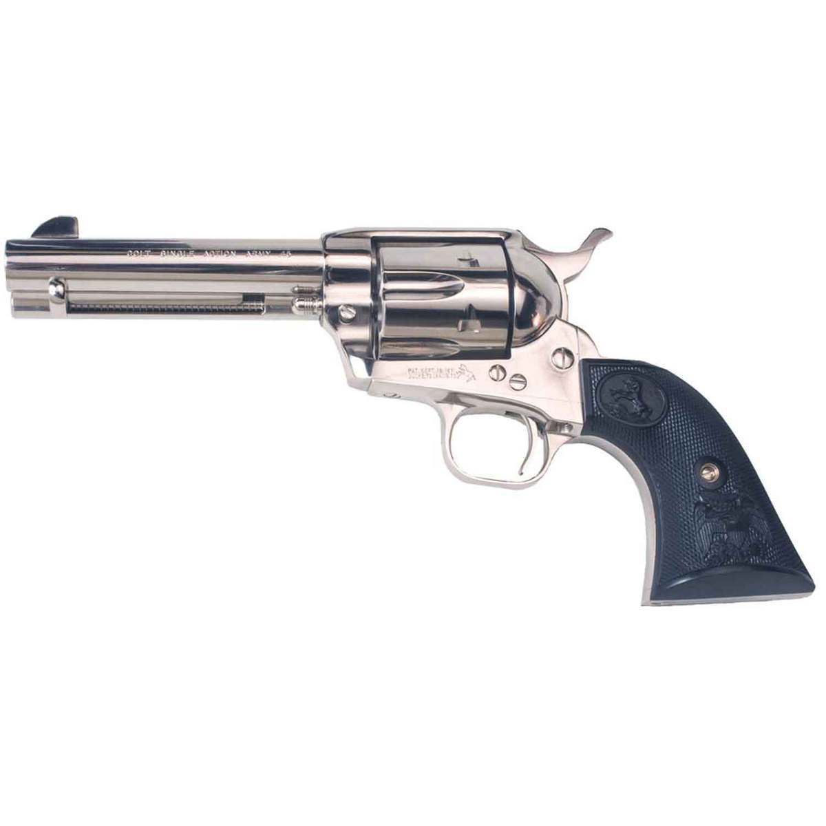 Buy Colt Single Action Army Peacemaker 357 Magnum 4.75in Nickel Revolver - 6 Rounds Online