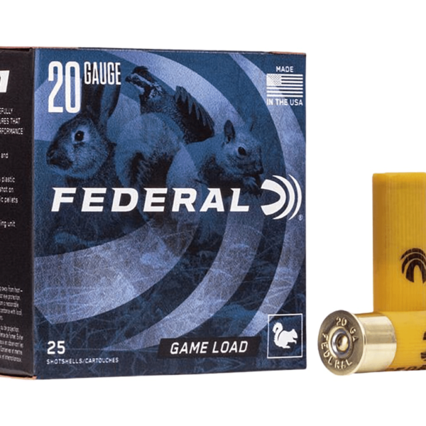 Federal Game Load Ammunition 20 Gauge 2-3/4" 7/8 oz