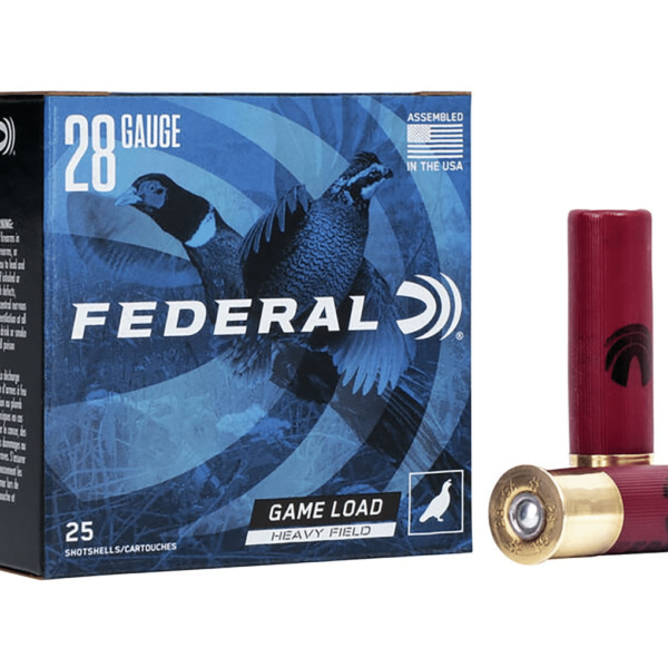 Federal Game Load Upland Hi-Brass Ammunition 28 Gauge 2-3/4" 1 oz