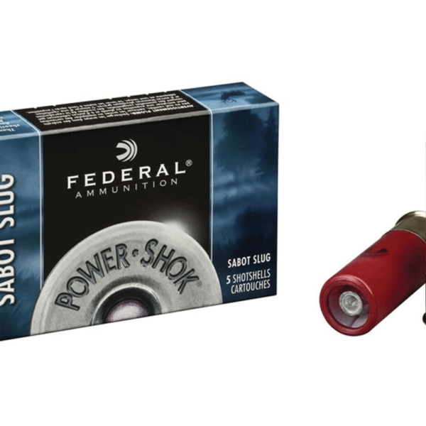 Federal Power-Shok Ammunition 12 Gauge 2-3/4" 1 oz Sabot Slug
