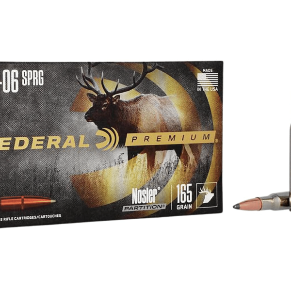 Federal Premium Ammunition 308 Winchester 150 Grain Nosler Partition Box of 20