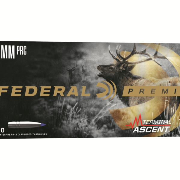 Federal Premium Terminal Ascent Ammunition 7mm PRC 170 Grain Polymer Tip Box of 20