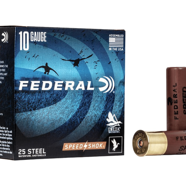 Federal Speed-Shok Ammunition 10 Gauge 3-1/2" 1-1/2 oz Non-Toxic Steel Shot