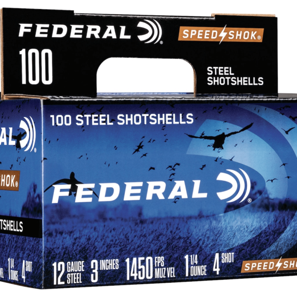 Federal Speed-Shok Ammunition 12 Gauge 3" 1-1/4 oz Non-Toxic Steel Shot