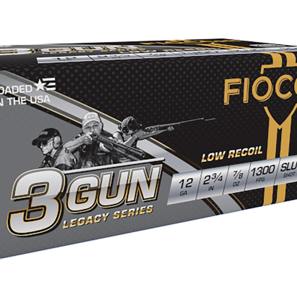 Fiocchi 3-Gun Ammunition 12 Gauge 2-3/4" 7/8 oz Rifled Slug