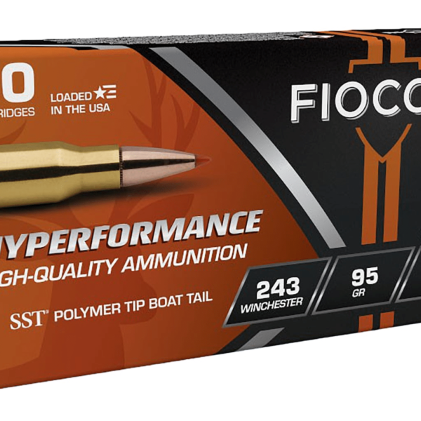 Fiocchi Extrema Ammunition 243 Winchester 95 Grain Hornady SST Polymer Tip Box of 20