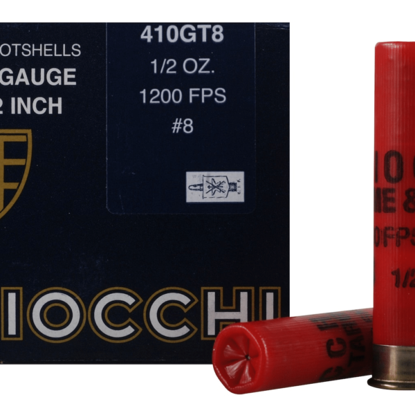 Fiocchi Game & Target Ammunition 410 Bore 2-1/2" 1/2 oz #8 Shot