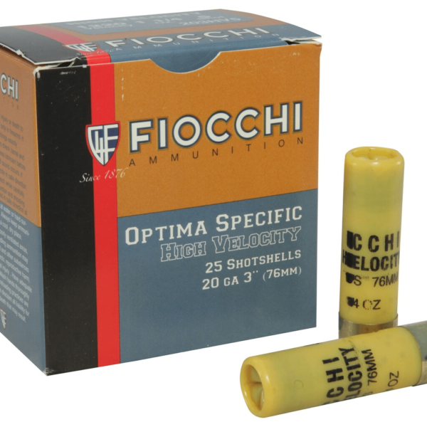 Fiocchi Shooting Dynamics High Velocity Ammunition 20 Gauge 3" 1-1/4 oz #5 Shot Box of 25