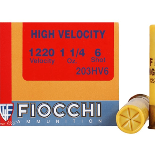 Fiocchi Shooting Dynamics High Velocity Ammunition 20 Gauge 3" 1-1/4 oz #6 Shot Box of 25