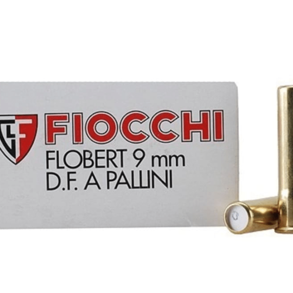 Fiocchi Specialty Ammunition 9mm Rimfire (Flobert) #6 Shot Shotshell Box of 50