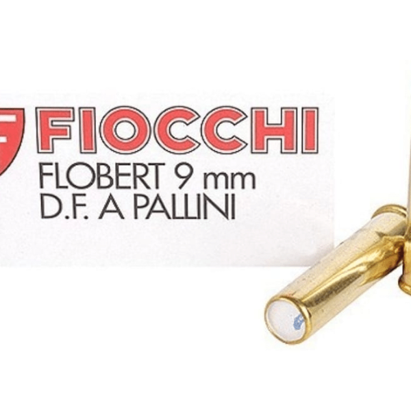 Fiocchi Specialty Ammunition 9mm Rimfire (Flobert) #7-1/2 Shot Shotshell Box of 50