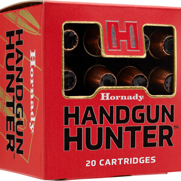 Hornady Handgun Hunter Ammunition 500 S&W Magnum 300 Grain MonoFlex Lead Free Box of 20