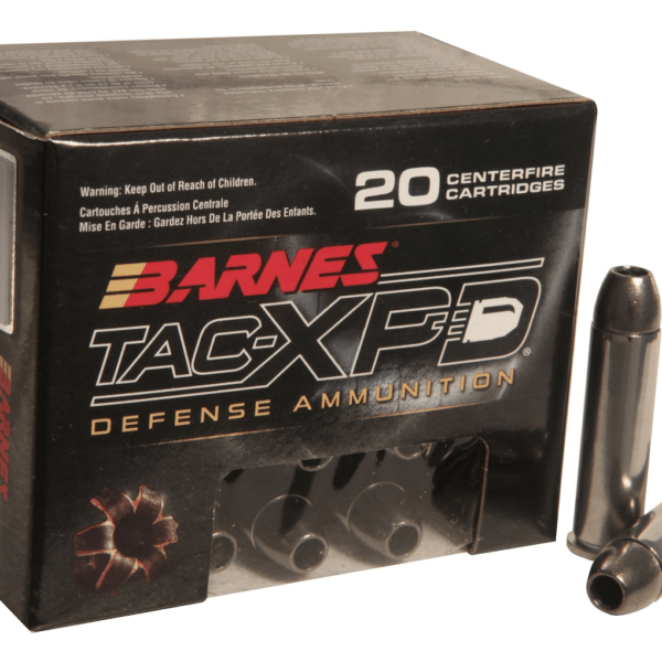 Order Barnes TAC-XPD Ammunition 357 Magnum 125 Grain TAC-XP Hollow Point Lead-Free Box of 20 Online