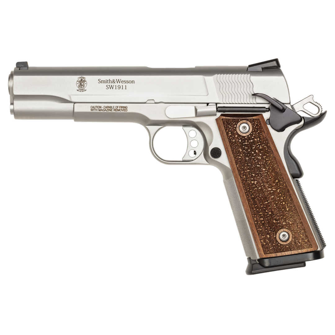 Buy Smith & Wesson Performance Center SW1911 Pro Series Brown Grip Pistol Online