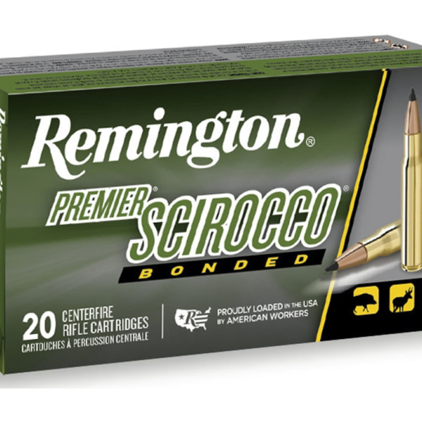 Remington Premier Ammunition 300 Winchester Magnum 180 Grain Swift Scirocco II Box of 20