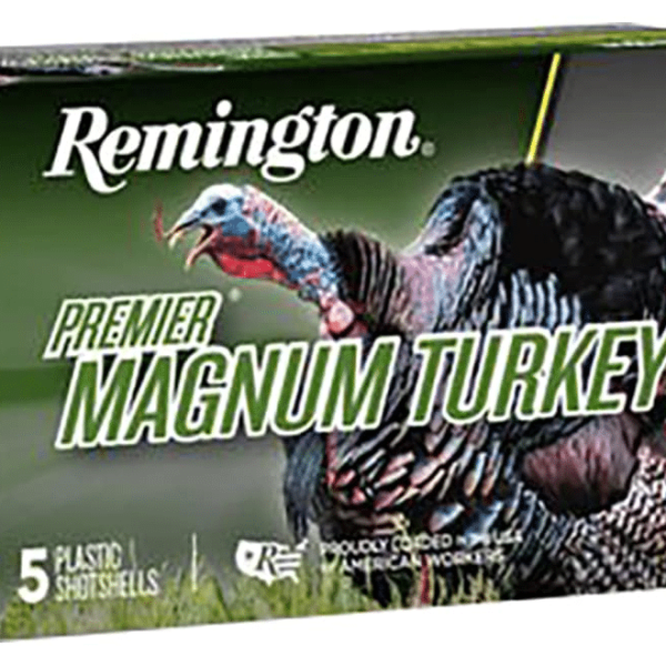 Remington Premier Magnum Turkey Ammunition 10 Gauge 3-1/2" 2-1/4 oz #4 Copper Plated Shot