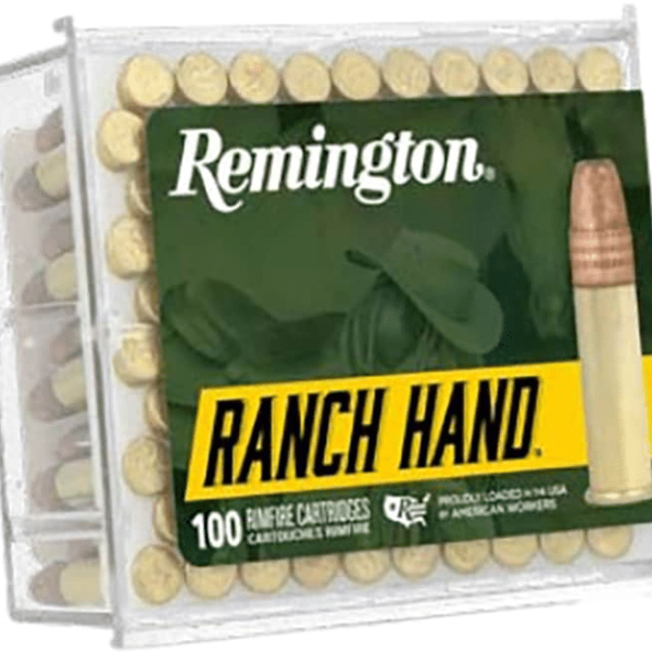 Remington Ranch Hand Ammunition 22 Long Rifle 40 Grain Plated Round Nose