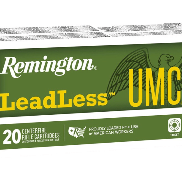 Remington UMC Leadless Ammunition 223 Remington 55 Grain Full Metal Jacket Lead Free