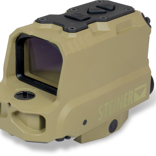 Steiner DRS1X Reflex Battlesight Red Dot Sight 1x Selectable Reticle Standard Picatinny-Style Mount Tan Refurbished