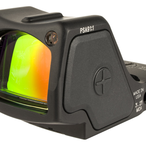 Trijicon RMR HD Reflex Red Dot Sight Adjustable Selectable 55 MOA Ring and Red Dot Reticle Matte Black