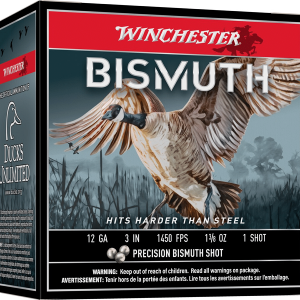 Winchester Bismuth Ammunition 12 Gauge 3" 1-3/8 oz #1 Non-Toxic Shot
