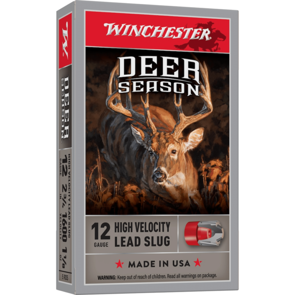 Winchester Deer Season Extreme Slug Ammunition 12 Gauge 2-3/4" 1-1/4 oz Slug