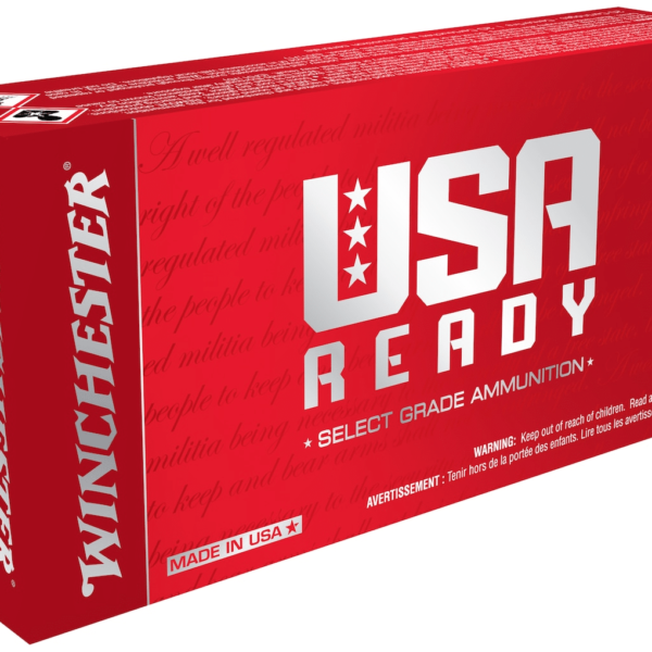 Winchester USA Ready Ammunition 300 AAC Blackout 125 Grain Open Tip Box of 20