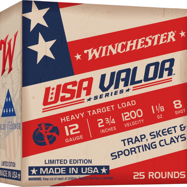 Winchester USA Valor Target Ammunition 12 Gauge 2-3/4" 1-1/8 oz
