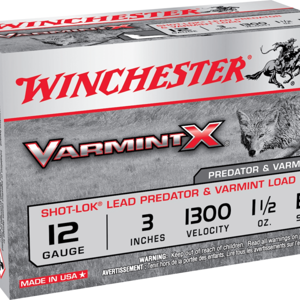 Winchester Varmint X Ammunition 12 Gauge 3" 1-1/2 oz BB