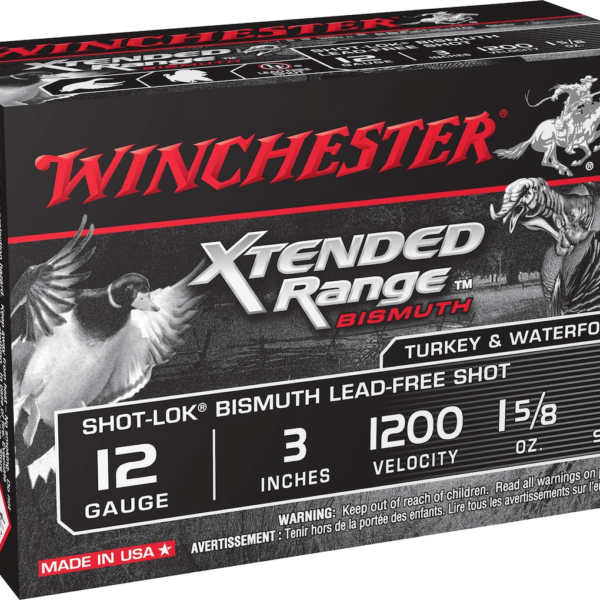 Winchester Xtended Range Bismuth Ammunition 12 Gauge 3" 1-5/8" #5 Non-Toxic Shot Box of 10
